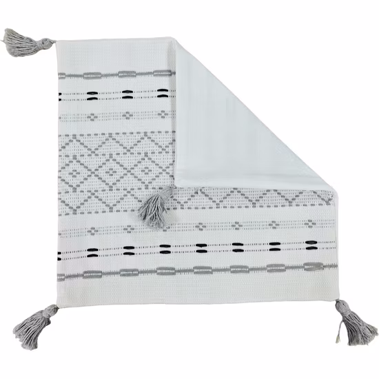 Wholesaler Outdoor Sofa Living Room Wave Grey Square Striped Lumbar Soft Texture Reversible Luxury Wrinkle Toss 24"X24" Inch Decoration Cushion