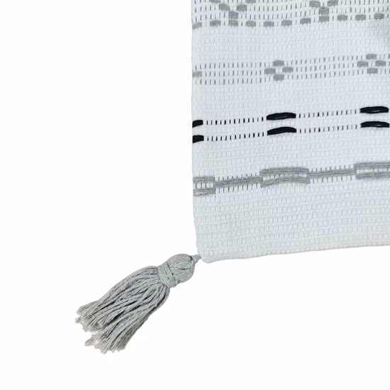 卸売業者屋外ソファリビングルームウェーブグレースクエアストライプ腰部ソフトテクスチャリバーシブル高級リンクルトス 24 